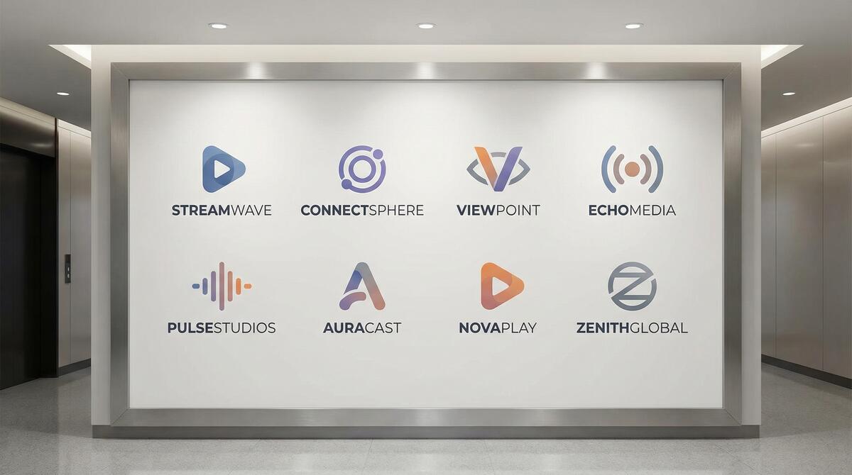 91合作品牌Logo墙